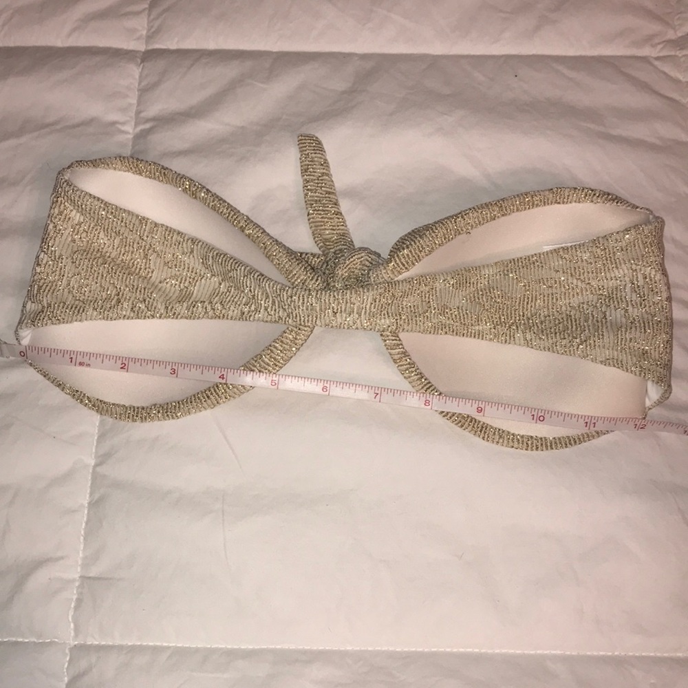 Beach Riot Gold Lace Bikini - Picture 6 of 8